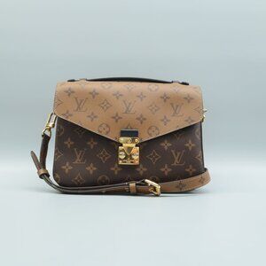 Louis Vuitton Metis Brown Monogram Canvas Satchel
